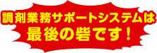 調剤業務サポートシステムは